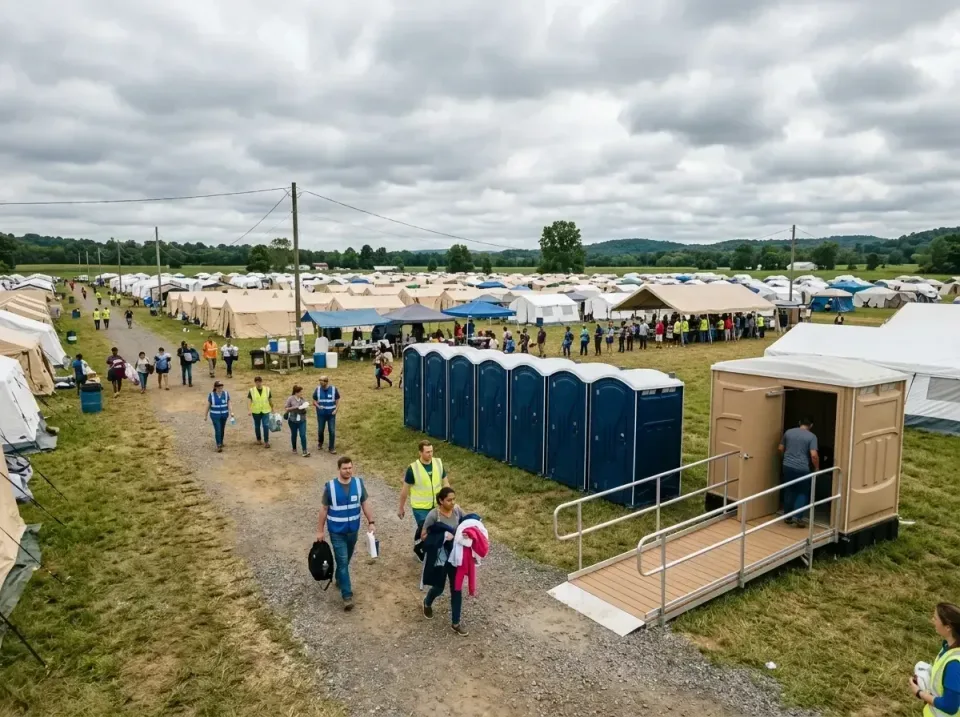 disaster-relief-camp-restrooms-010 — frequently asked questions, Dumpster & Portable Bathrooms Rental in Indiana